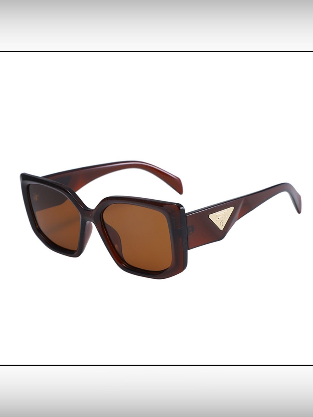 Women's Tortoiseshell Square Sunglasses - Brown